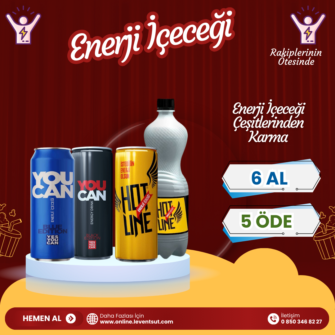 Enerji İçeceği 6 Al 5 Öde