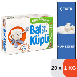 Balküpü 1 Kg Küp Şeker Koli 20 li - 1