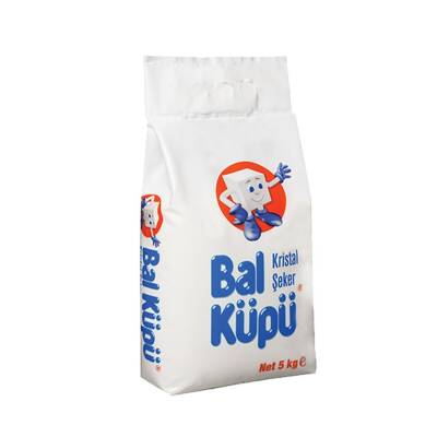 Balküpü 5 Kg Kristal Toz Şeker Koli 6 lı - 1