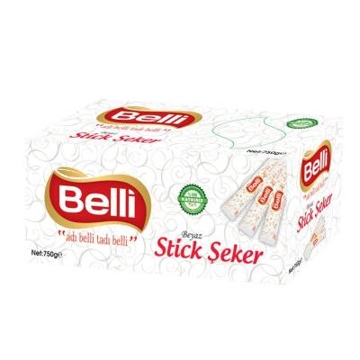 Belli 750 Gr Stick Şeker Koli 12 li - 1