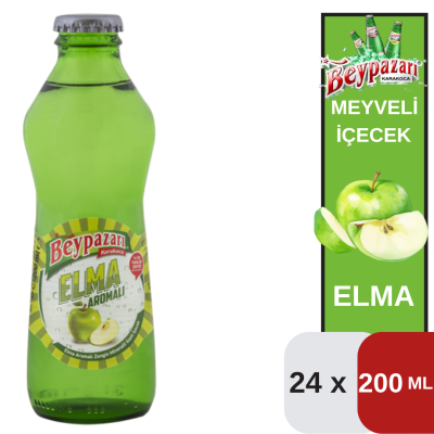 Beypazarı 200 ML Elmalı Maden Suyu Koli 24 lü - 1