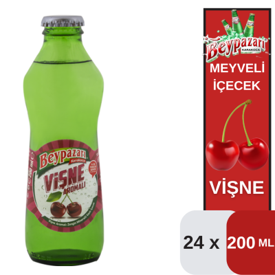 Beypazarı 200 ML Vişneli Maden Suyu Koli 24 lü - 1