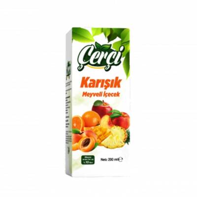 Çerçi 200 ML Karışık İçeceği Koli 27 li - 2