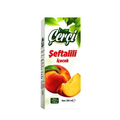 Çerçi 200 ML Şeftali İçeceği Koli 27 li - 2