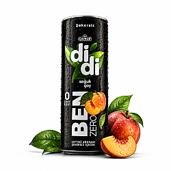 Didi Ben Zero Şeftali 250 ml Koli 24 lü - ÇAYKUR