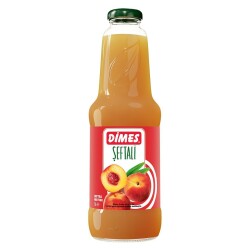 Dimes 1 LT Cam Şeftali Nektarı Koli 6 lı - DİMES