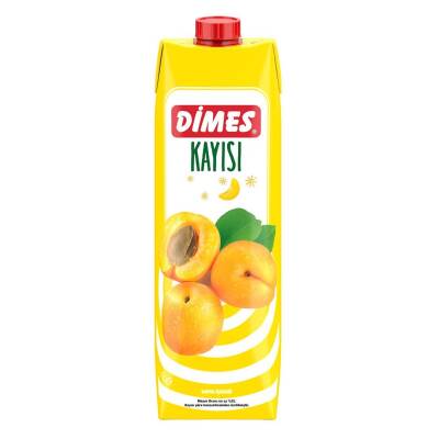 Dimes 1 LT Kayısı İçeceği Koli 12 li - 1