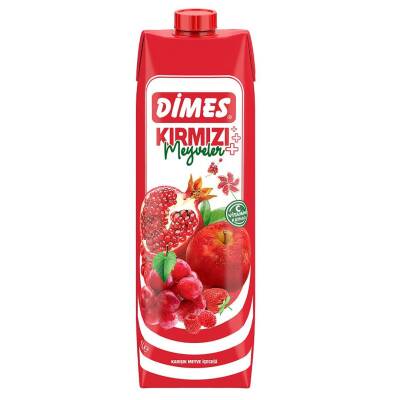 Dimes 1 LT Kırmızı Karışık Nektar Koli 12 li - 1