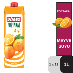 Dimes 1 LT Portakal İçeceği Koli 12 li - 2