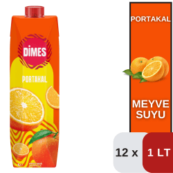 Dimes 1 LT Portakal İçeceği Koli 12 li - DİMES
