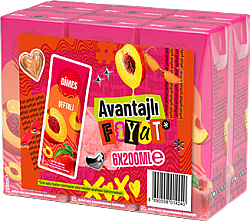 Dimes 200 ML Multipack 6*4 Şeftali Nektarı Koli 24 lü - DİMES