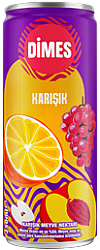 Dimes 250 ML Teneke Karışık Nektarı Koli 12 li - DİMES