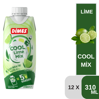Dimes Cool Lime Mix 310 ML Koli 12 li - 1