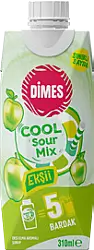 Dimes Cool Sour Yeşil Elma Mix 310 ML Koli 12 li - 2