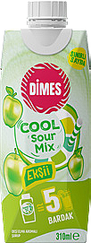Dimes Cool Sour Yeşil Elma Mix 310 ML Koli 12 li - 2