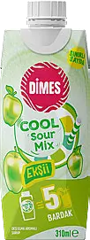 Dimes Cool Sour Yeşil Elma Mix 310 ML Koli 12 li - 2