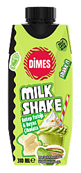 Milkshake Antep fıstıklı-Beyaz çikolatalı 310 ML Koli 12 li - DİMES
