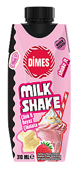 Milkshake Çilek-Vanilya 310 ML Koli 12 li - 1