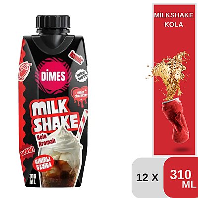 Milkshake Kolalı 310 ML Koli 12 li - 1
