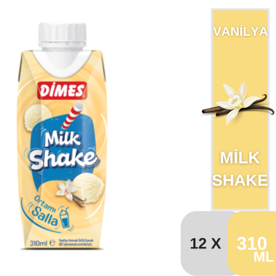 Milkshake Vanilya 310 ML Koli 12 li - 1