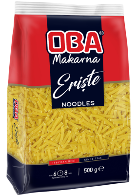 Oba 500 Gr Erişte Makarna Koli 20 li - 1