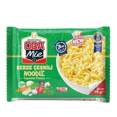 Oba Mie Sebze Çeşnili Noodle Koli 40 lı - 1