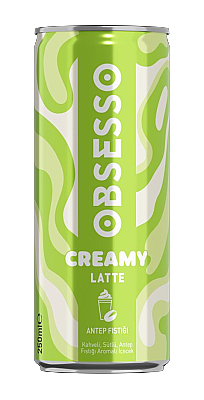 Obsesso Cremy Antep Fıstıklı 250 ML Koli 12 li - 1