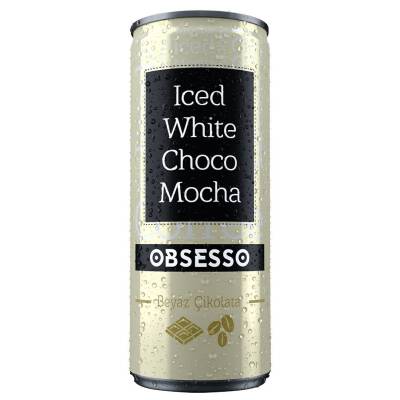 Obsesso White Chocolate Mocha 250 ml Koli 12 li - 1