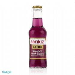 Sarıkız 200 ML Ext.Karadut Frenk Üzümlü Maden Suyu Koli 24 lü - 2