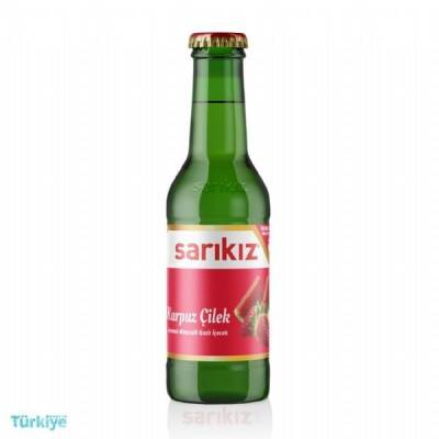 Sarıkız 200 ML Karpuz-Çilekli Maden Suyu Koli 24 lü - 1