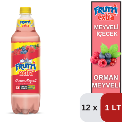 Uludağ 1 LT Frut.Ext. Orman Meyveli Koli 12 li - 1