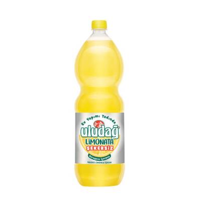 Uludağ 1 LT Şekersiz Limonata Koli 12 li - 1