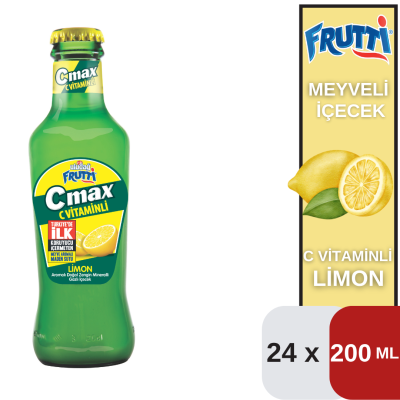 Uludağ 200 ML Frut.C Max Lİimon 24 lü - 1