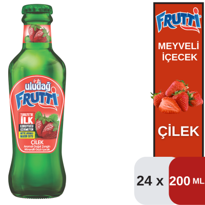 Uludağ 200 ML Frut.Çilek Koli 24 lü - 1
