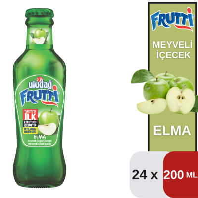 Uludağ 200 ML Frut.Elma Koli 24 lü - 1