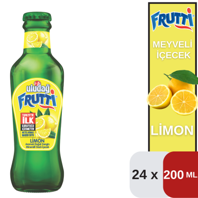 Uludağ 200 ML Frut.Limon Koli 24 lü - 1