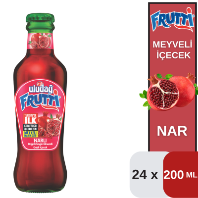 Uludağ 200 ML Frut.Nar Koli 24 lü - 1
