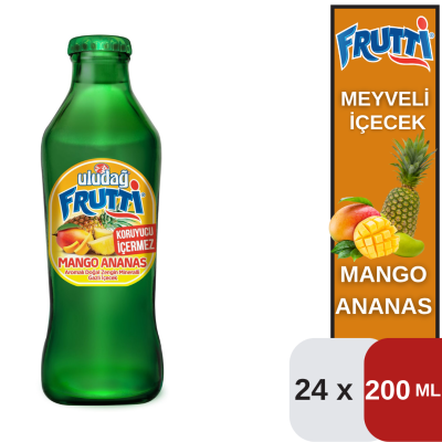 Uludağ 200 ML Frutti Mango-Ananas Koli 24 lü - 1