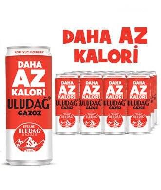 Uludağ 330 ML Az Kalorili Gazoz Tnk Koli 12 li - 1