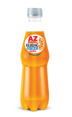 Uludağ 330 ML Portakallı Gazoz Pet Koli 12 li (15 TL ETİKETLİ) - 1