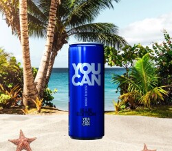 You Can Mavi Kutu 500 ml Enerji İçeceği Koli 24 lü - KRİSTAL KOLA